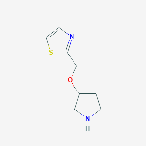 2-[(pyrrolidin-3-yloxy)methyl]-1,3-thiazoleͼƬ