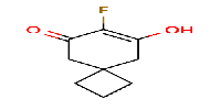 7-fluoro-8-hydroxyspiro[3,5]non-7-en-6-oneͼƬ