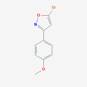 5-Bromo-3-(4-methoxyphenyl)-1,2-oxazoleͼƬ