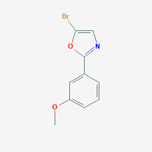 5-bromo-2-(3-methoxyphenyl)oxazoleͼƬ