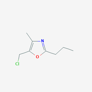 5-(Chloromethyl)-4-methyl-2-propyl-1,3-oxazoleͼƬ