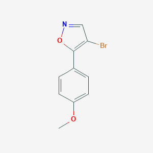 4-Bromo-5-(4-methoxyphenyl)isoxazoleͼƬ