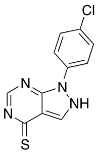 1-(4-Chlorophenyl)-1H-pyrazolo[3,4-d]pyrimidine-4-thiolͼƬ