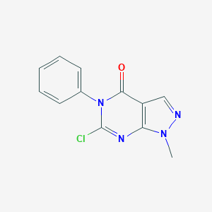 6-Chloro-1-Methyl-5-Phenyl-1h,4h,5h-Pyrazolo[3,4-D]Pyrimidin-4-OneͼƬ