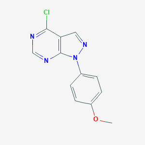 4-Chloro-1-(4-Methoxyphenyl)-1h-Pyrazolo[3,4-D]PyrimidineͼƬ