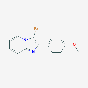 3-Bromo-2-(4-methoxyphenyl)-imidazo[1,2-a]pyridineͼƬ