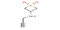 3-[(prop-2-yn-1-yl)amino]-1?-thietane-1,1-dioneͼƬ