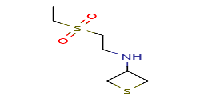 N-[2-(ethanesulfonyl)ethyl]thietan-3-amineͼƬ