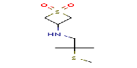 3-{[2-methyl-2-(methylsulfanyl)propyl]amino}-1?-thietane-1,1-dioneͼƬ