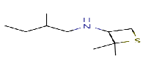 2,2-dimethyl-N-(2-methylbutyl)thietan-3-amineͼƬ