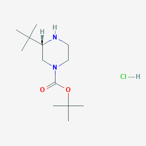 tert-butyl(3S)-3-tert-butylpiperazine-1-carboxylateͼƬ