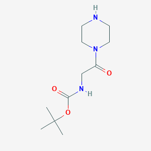 (2-Oxo-2-piperazin-1-yl-ethyl)-carbamicacidtert-butylesterͼƬ