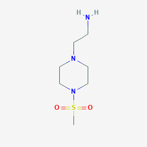 2-(4-methanesulfonylpiperazin-1-yl)ethan-1-amineͼƬ