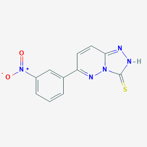 6-(3-nitrophenyl)-[1,2,4]triazolo[4,3-b]pyridazine-3-thiolͼƬ