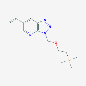 3-(2-trimethylsilanyl-ethoxymethyl)-6-vinyl-3h-[1,2,3]triazolo[4,5-b]pyridineͼƬ