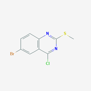 6-bromo-4-chloro-2-(methylsulfanyl)quinazolineͼƬ