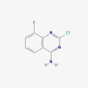 2-chloro-8-fluoroquinazolin-4-amineͼƬ