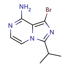 1-bromo-3-(propan-2-yl)imidazo[1,5-a]pyrazin-8-amineͼƬ