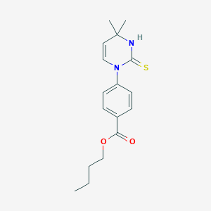 Butyl 4-(2-mercapto-4,4-dimethylpyrimidin-1(4H)-yl)benzoateͼƬ