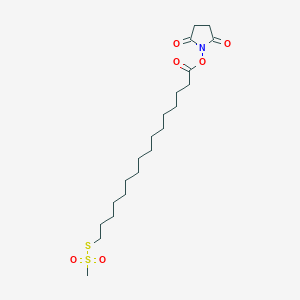 N-Succinimidyloxycarbonylpentadecyl MethanethiosulfonateͼƬ