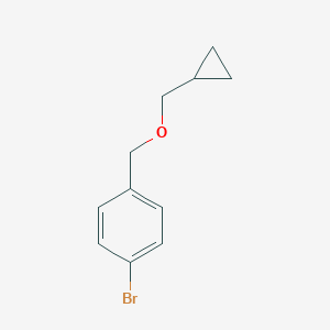 1-Bromo-4-[(cyclopropylmethoxy)methyl]benzeneͼƬ