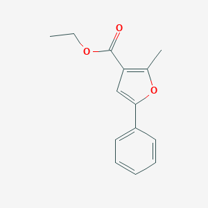 2-Methyl-5-phenyl-furan-3-carboxylic acid ethyl esterͼƬ