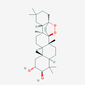 14,17-Epidioxy-28-nor-15-taraxerene-2,3-diolͼƬ