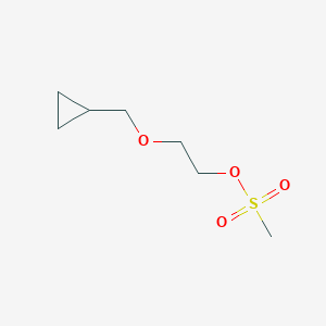 2-(cyclopropylmethoxy)ethyl methanesulfonateͼƬ