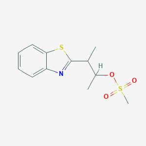 3-(1,3-benzothiazol-2-yl)butan-2-yl methanesulfonateͼƬ