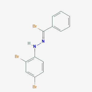 1-[Bromo(phenyl)methylene]-2-(2,4-dibromophenyl)-hydrazineͼƬ