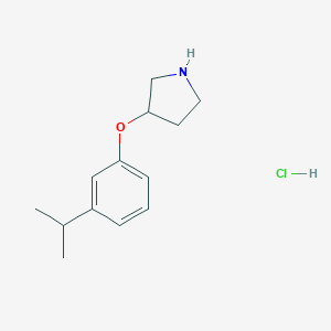 3-(3-Isopropylphenoxy)pyrrolidine HydrochlorideͼƬ