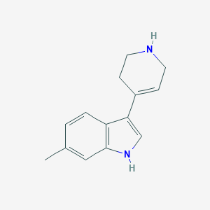 6-methyl-3-(1,2,3,6-tetrahydropyridin-4-yl)-1H-indoleͼƬ