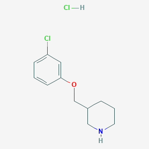 3-[(3-Chlorophenoxy)methyl]piperidine HydrochlorideͼƬ