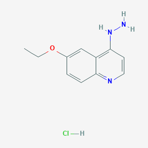 4-Hydrazino-6-ethoxyquinoline HydrochlorideͼƬ