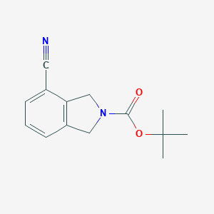 tert-Butyl 4-Cyanoisoindoline-2-carboxylateͼƬ