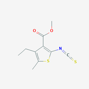 Methyl 4-Ethyl-2-isothiocyanato-5-methylthiophene-3-carboxylateͼƬ