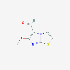 6-methoxyimidazo[2,1-b][1,3]thiazole-5-carbaldehydeͼƬ