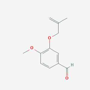 4-methoxy-3-[(2-methylprop-2-en-1-yl)oxy]benzaldehydeͼƬ