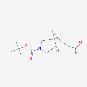 tert-butyl 6-formyl-3-azabicyclo[3,1,1]heptane-3-carboxylateͼƬ