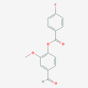 4-Formyl-2-methoxyphenyl 4-fluorobenzoateͼƬ