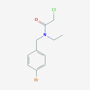 N-(4-Bromo-benzyl)-2-chloro-N-ethyl-acetamideͼƬ