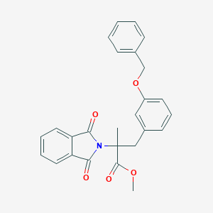 2-Methyl-2-phthalimidyl-3-(3'-benzoxyphenyl)propionic Acid Methyl EsterͼƬ