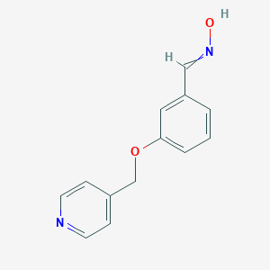 N-{[3-(Pyridin-4-ylmethoxy)phenyl]methylidene}hydroxylamineͼƬ