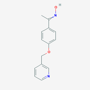 N-{1-[4-(Pyridin-3-ylmethoxy)phenyl]ethylidene}hydroxylamineͼƬ