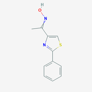 N-[1-(2-phenyl-1,3-thiazol-4-yl)ethylidene]hydroxylamineͼƬ