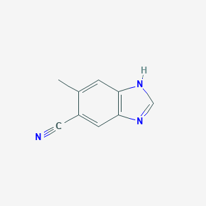 6-Methyl-1H-benzo[d]imidazole-5-carbonitrileͼƬ