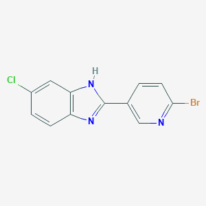 2-(6-Bromopyridin-3-yl)-5-chloro-1H-benzo[d]imidazoleͼƬ