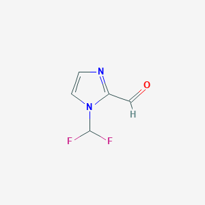 1-(Difluoromethyl)-1H-imidazole-2-carbaldehydeͼƬ