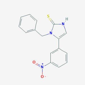 1-benzyl-5-(3-nitrophenyl)-1H-imidazole-2-thiolͼƬ