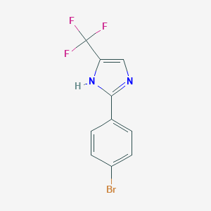 2-(4-Bromophenyl)-4(5)-(trifluoromethyl)imidazoleͼƬ